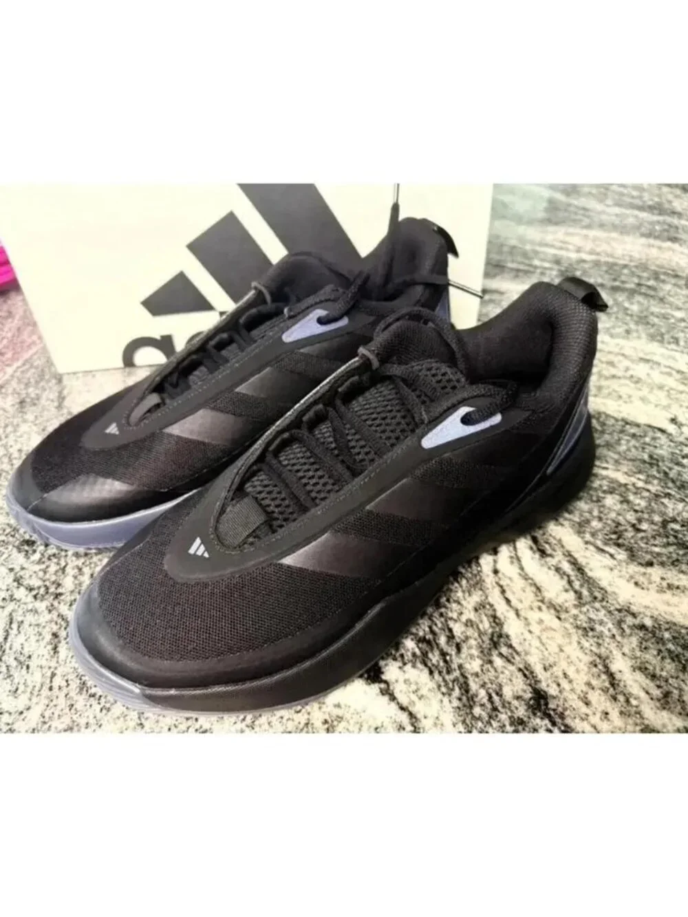 Adidas Subzone Basketball Sneakers Black Purple Women’s Size 9 NWT